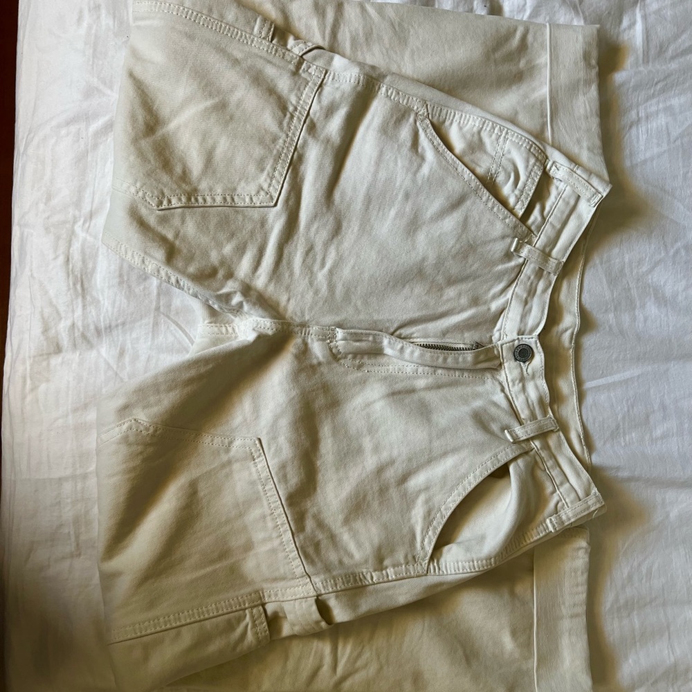Brandy Cargo cream pants